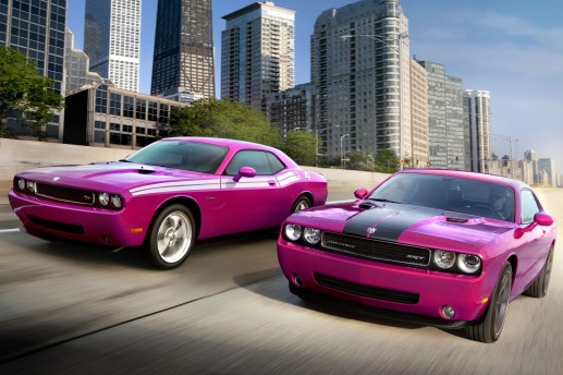 2010 Dodge Challenger R/T Classic Furious Fuchsia and Dodge Chal