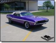 1970 Plum Crazy Dodge Hemi Challenger Convertible