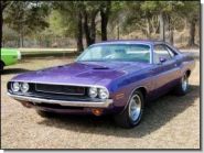1970 Plum Crazy Purple Dodge Challenger R/T