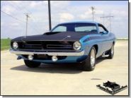 1970 Blue Plymouth AAR 'Cuda Pictures
