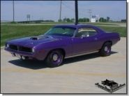 1970 Plum Crazy Purple Hemi  Cuda