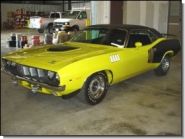 1971 Curious Yellow Plymouth 'Cuda