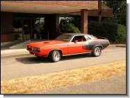 1971 Plymouth 'Cuda Pictures - Orange