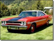 1970 Hemi Orange Plymouth GTX