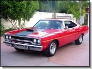 1970 Hemi Plymouth Road Runner Pictures - Red